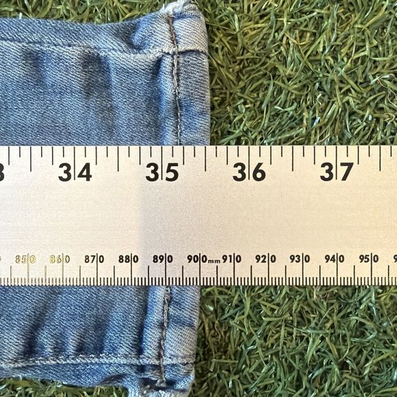 Lucky Brand Jeans Womens 00/24 Mid Rise AVA Super Skinny Distressed Light Wash - Picture 3 of 13